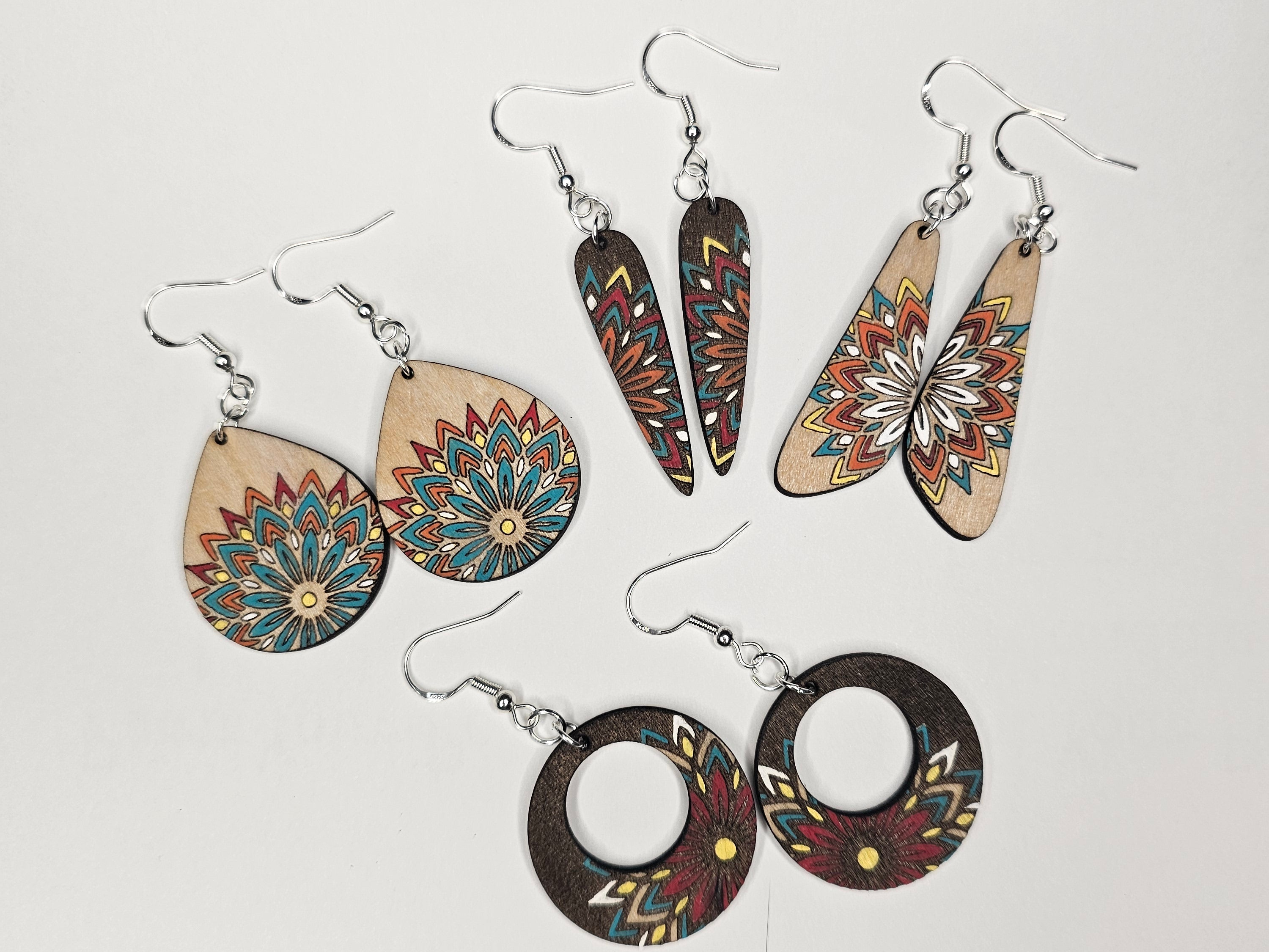 Paint Your Peace: Mandala Earring Kit