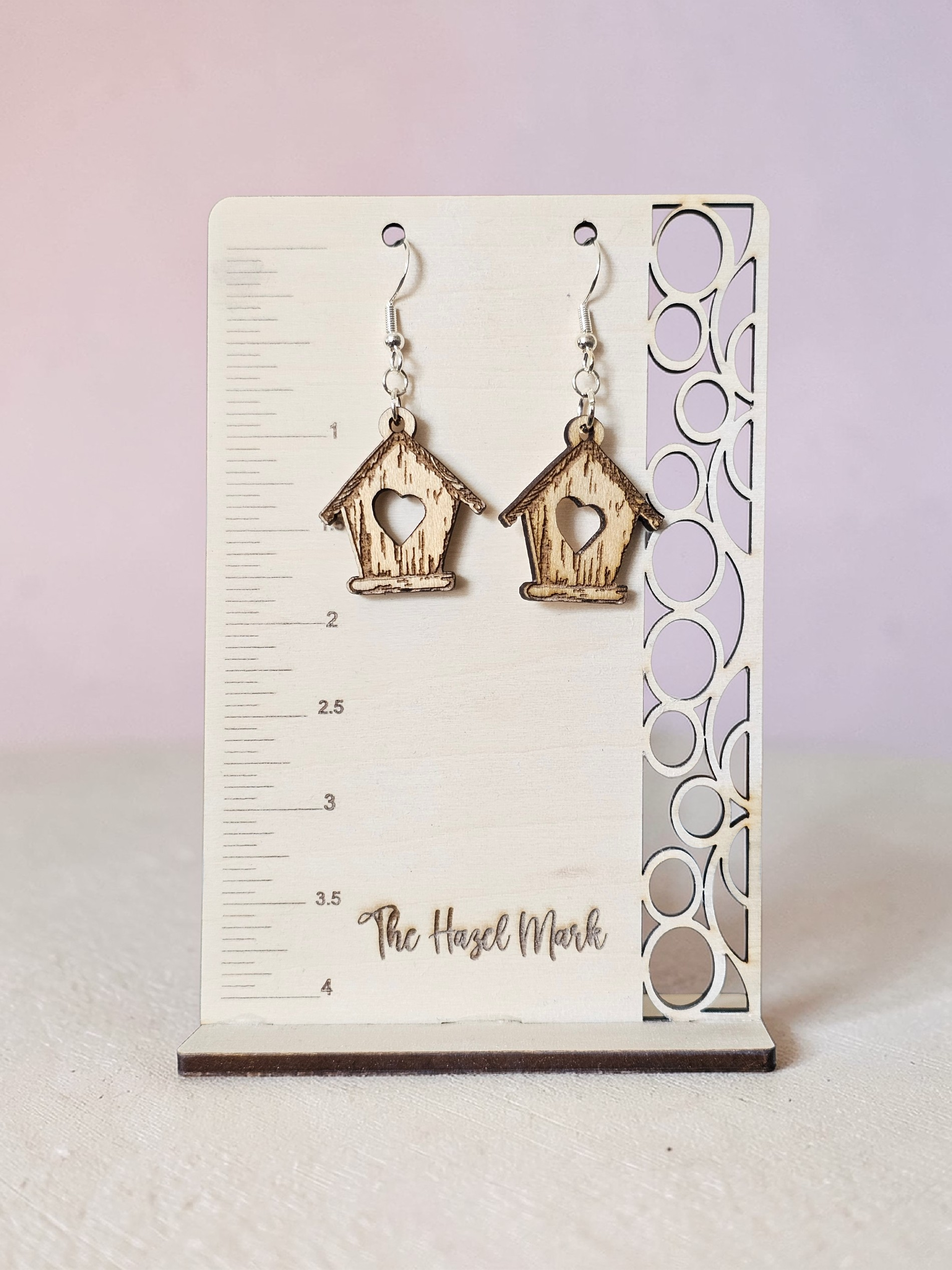 Birdhouse Dangle Earrings