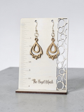 Bohemian Tiered Teardrop Dangle Earrings