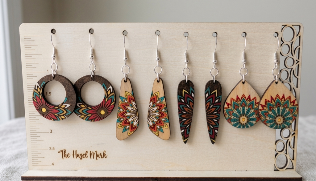 Paint Your Peace: Mandala Earring Kit