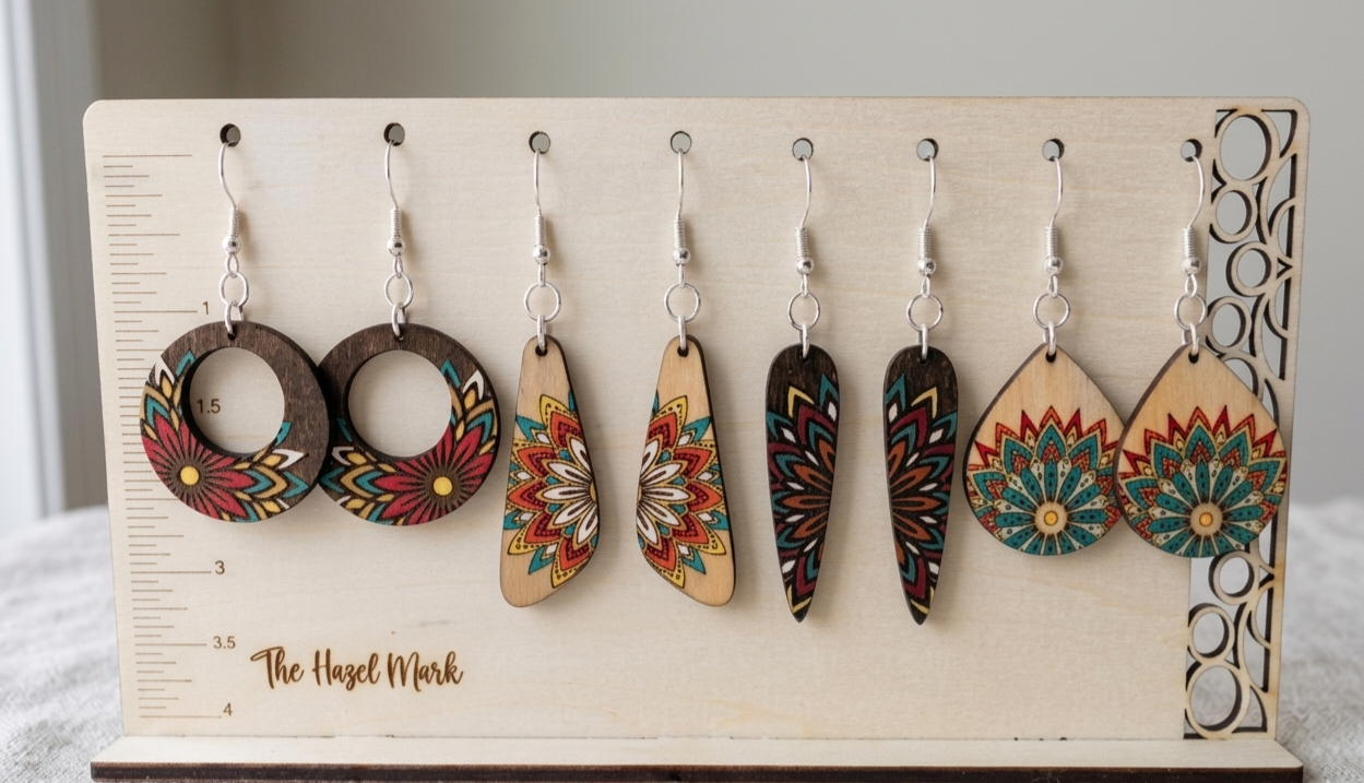 Paint Your Peace: Mandala Earring Kit
