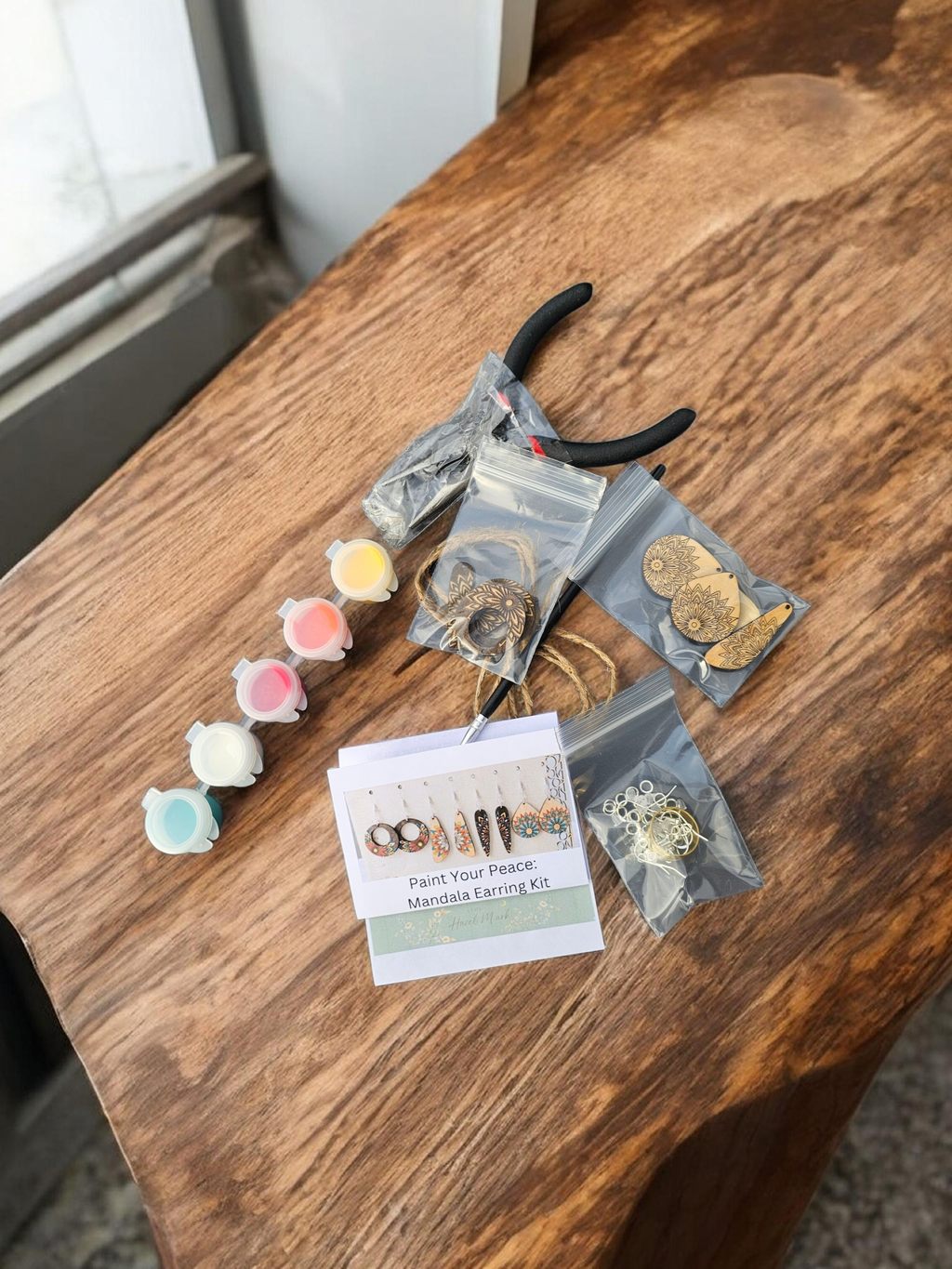 Paint Your Peace: Mandala Earring Kit